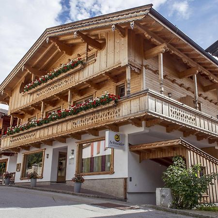 Das Gaestehaus Schneider Am Dorfplatz Alpbach Exteriér fotografie